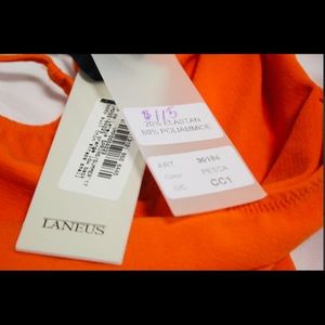 Laneus Intimates & Sleepwear - NWT LANEUS Orange Bodysuit-Size Small Laneus Intimates & Sleepwear - NWT LANEUS Orange Bodysuit-Size Small